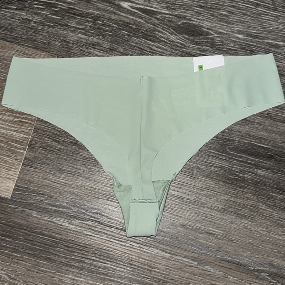 BNWT Calvin Klein No Show Green Thong - Size Large - Picture 4 of 6
